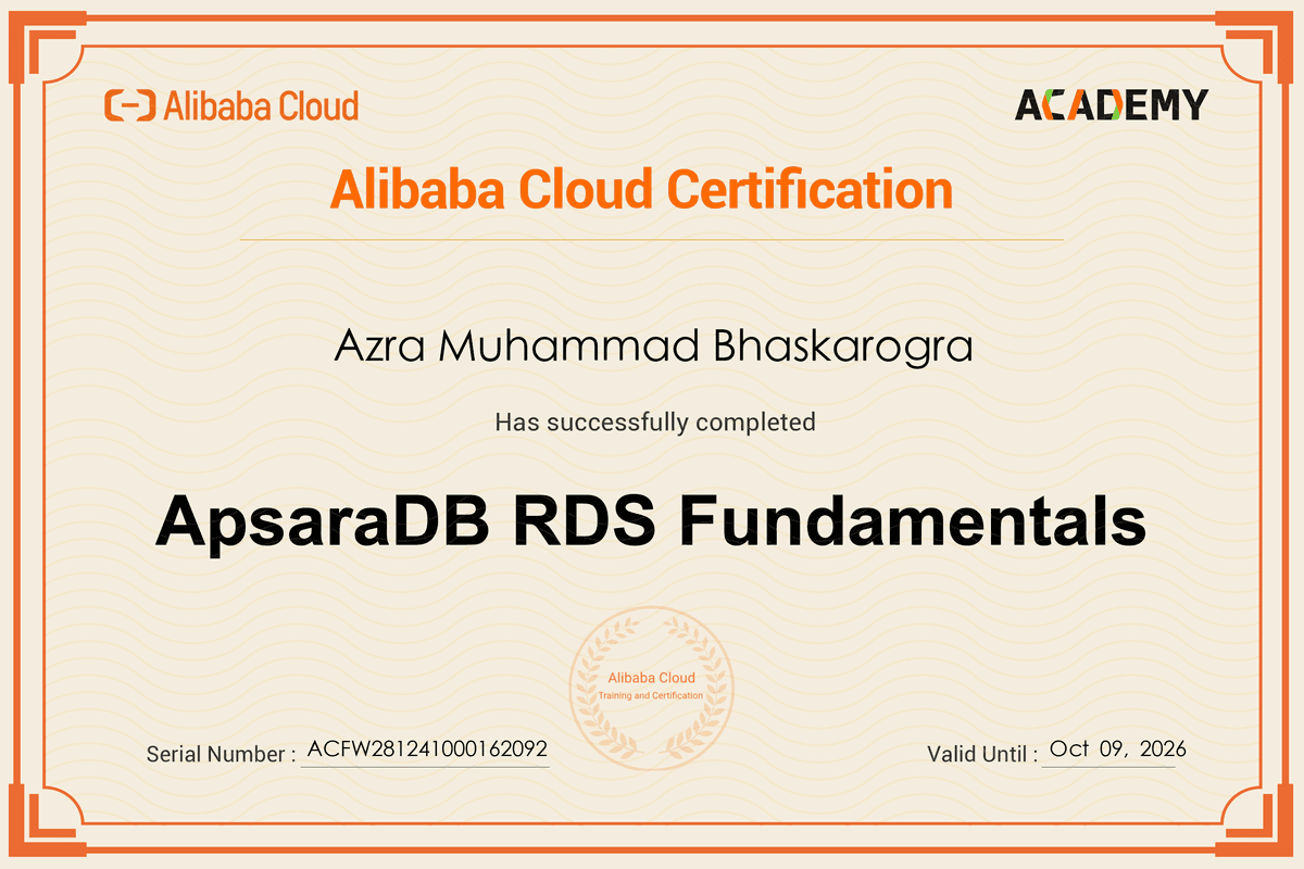 ApsaraDB RDS Fundamentals