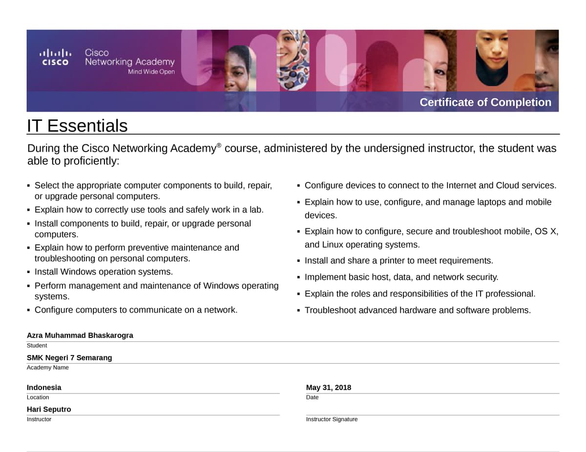 Cisco Netacad IT-Essentials